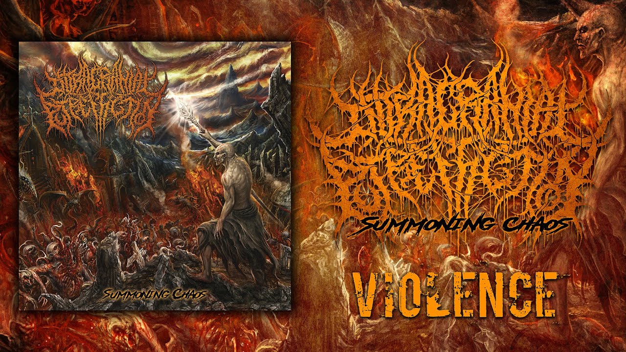 INTRACRANIAL PUTREFACTION - Violence (Official Lyrics Video)