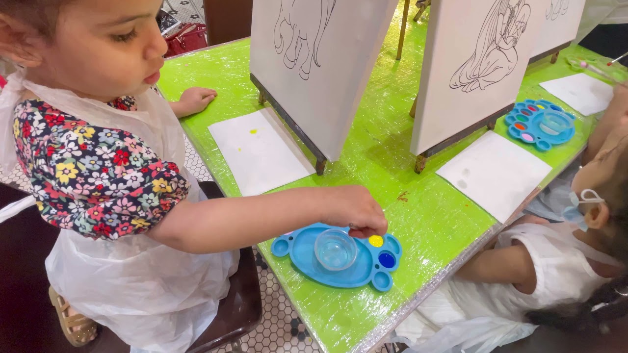 فرح و خواتها ابدعوا بالالوان 😍
