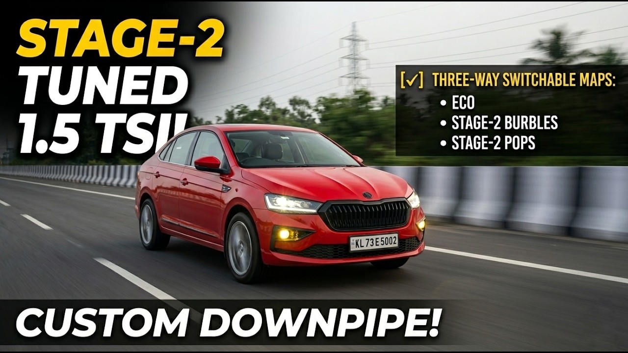 3-Way Stage-2 tuned Skoda Slavia 1.5 TSI Manual Built By Code6