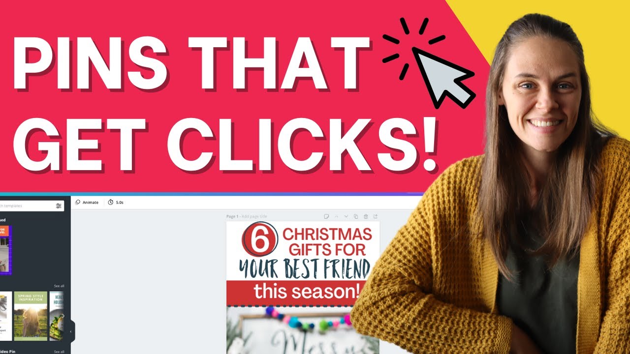 Create Pretty Pinterest Images Without Sucking Up All Your Time & Energy + Canva Pinterest Tutorial
