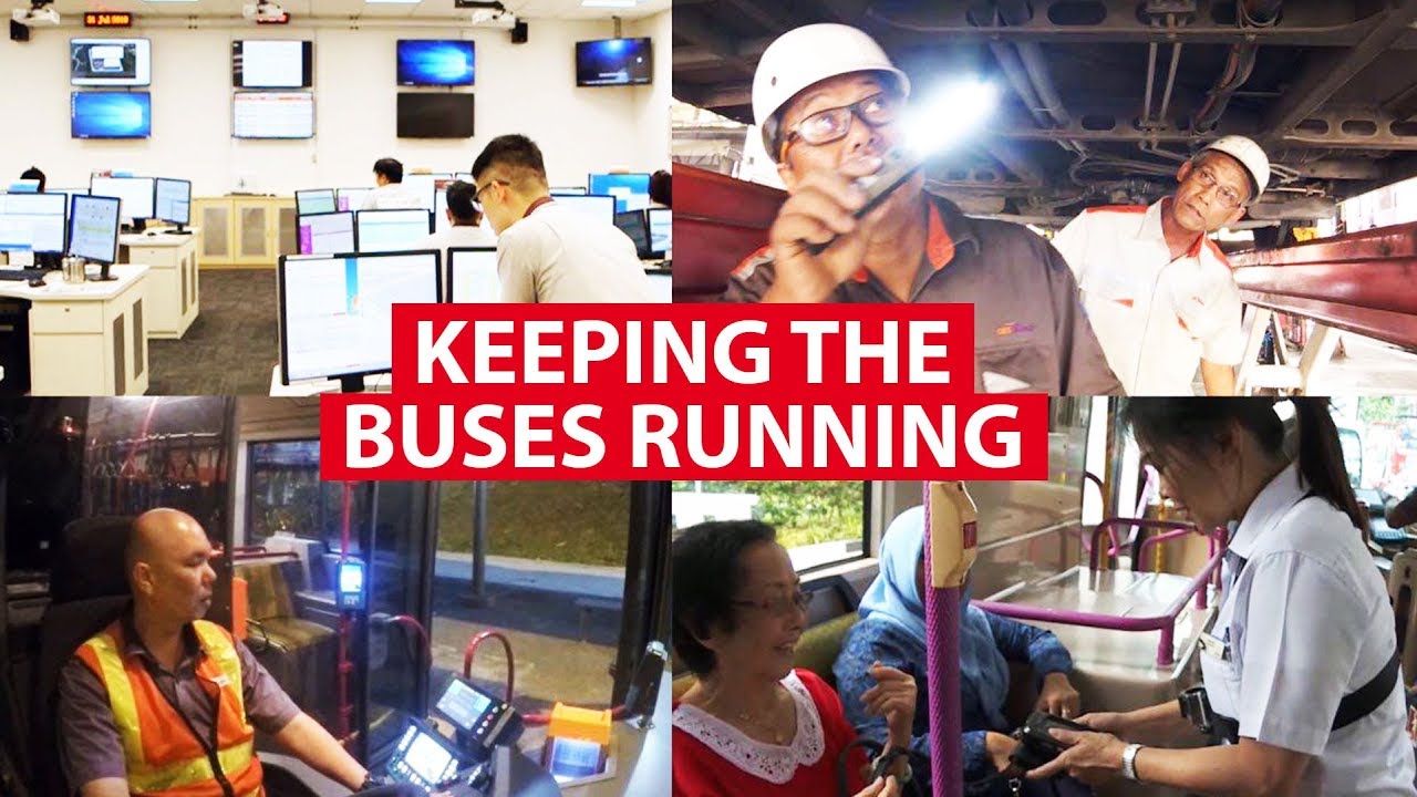 Keeping The Buses Running in Singapore | On The Red Dot | CNA Insider