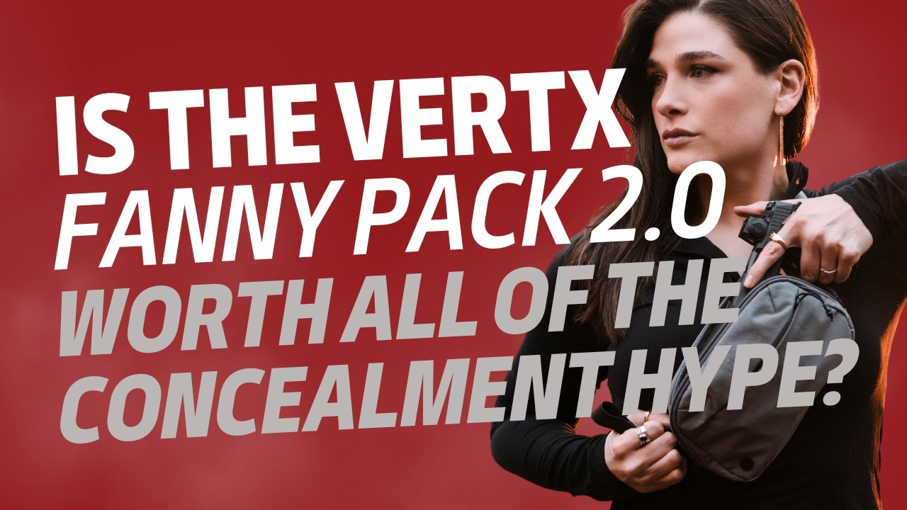 Does the Vertx EDC Fanny Pack 2.0 Work Well for Everyday Concealment?