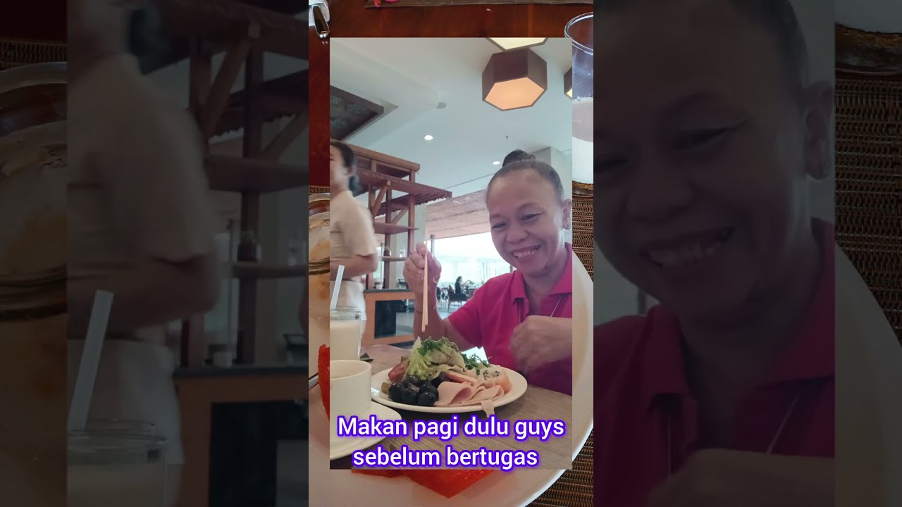 Makan Pagi Dulu Guys Sebelum Bertugas