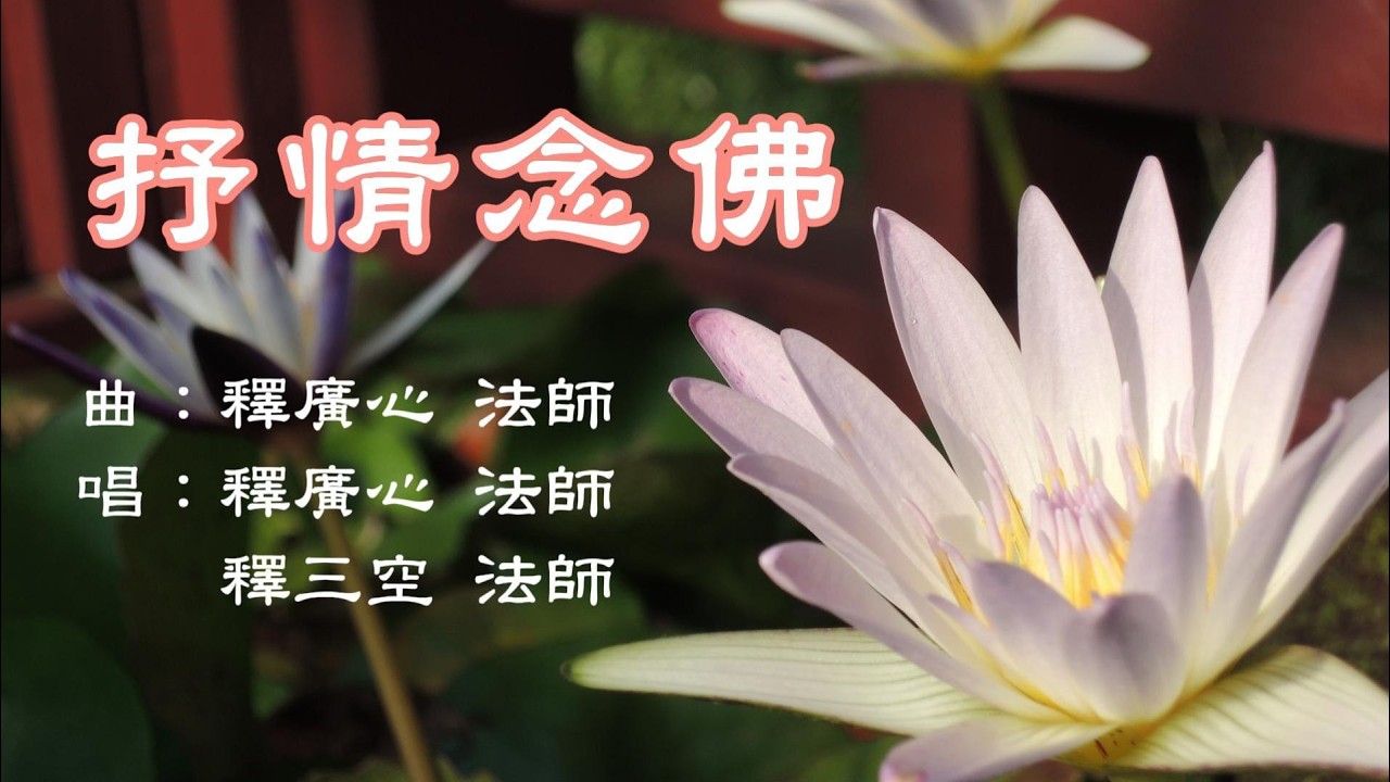 廣心上人佛曲MV【抒情念佛】
