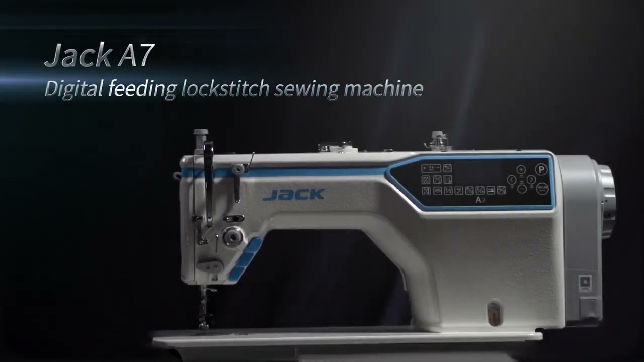 JACK A7 - Máquina de Costura de ponto corrido - NOVIDADE 09/2021