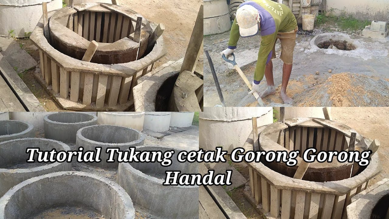 Tutorial Cetak Gorong-Gorong Handal/Cetak 12 Biji/Perharinya