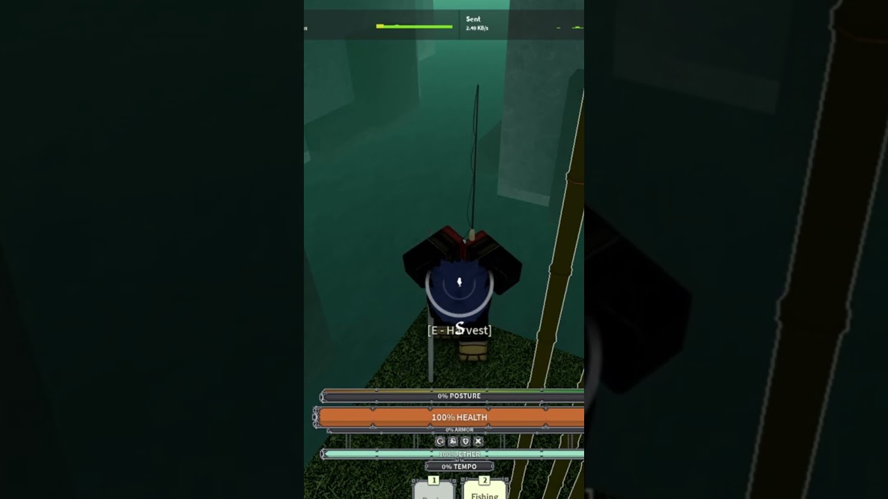The Luckiest Fishing Pull Ever - Deepwoken #deepwokenclips #deepwokengameplay