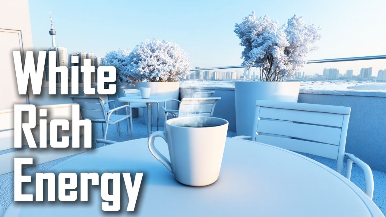 ☕ White Rich Energy | Executive Lounge & Clear Focus Flow