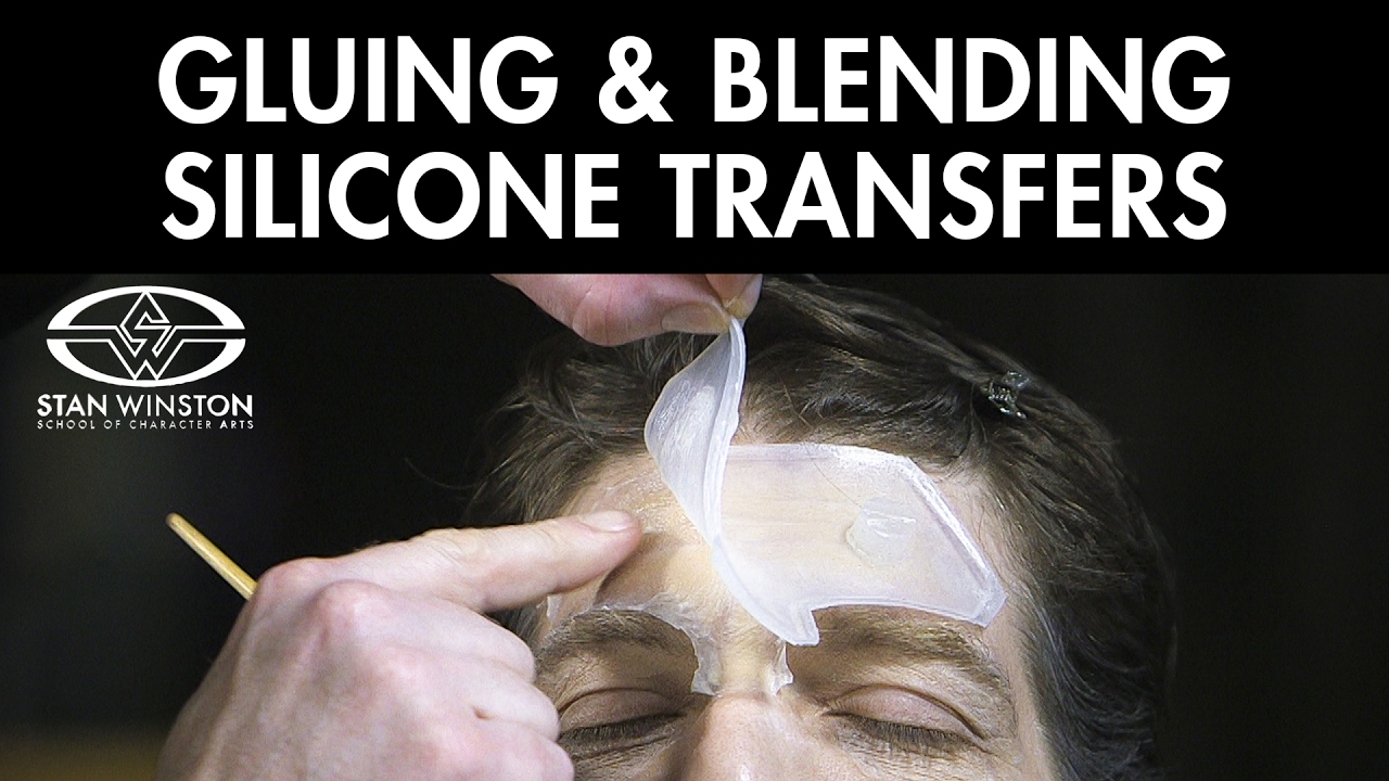 Silicone Transfer Makeup: Plastic Wrap 