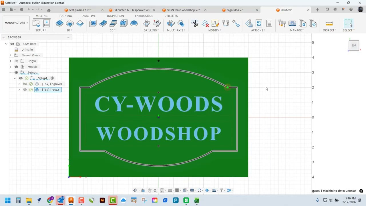 Wood sign Manufacture