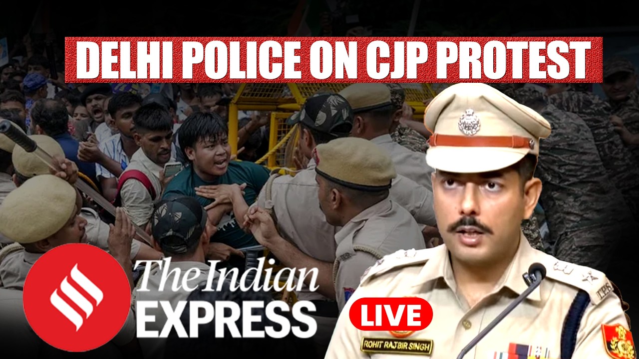 Delhi Police Holds Major Press Conference on Jantar Mantar Protest | CJP Protest