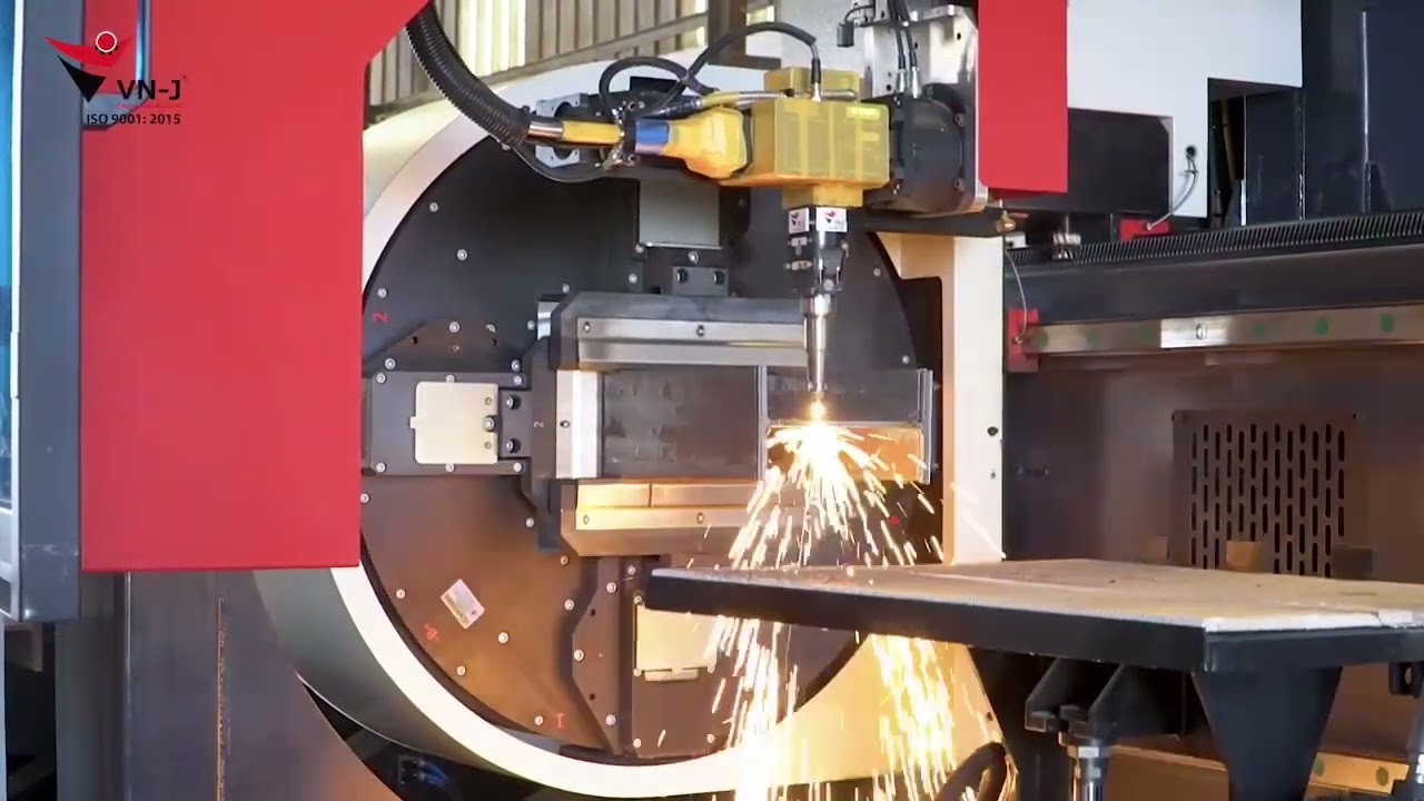 The tube machine cutting beam big size. VLT-Z-12036 - 12kw