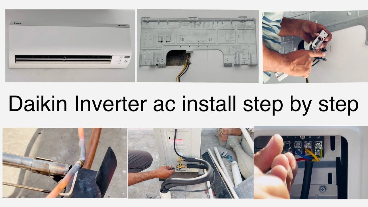 Split Inverter AC Installation Step By Step | Daikin AC Installation Guide | Daikin inverter ac