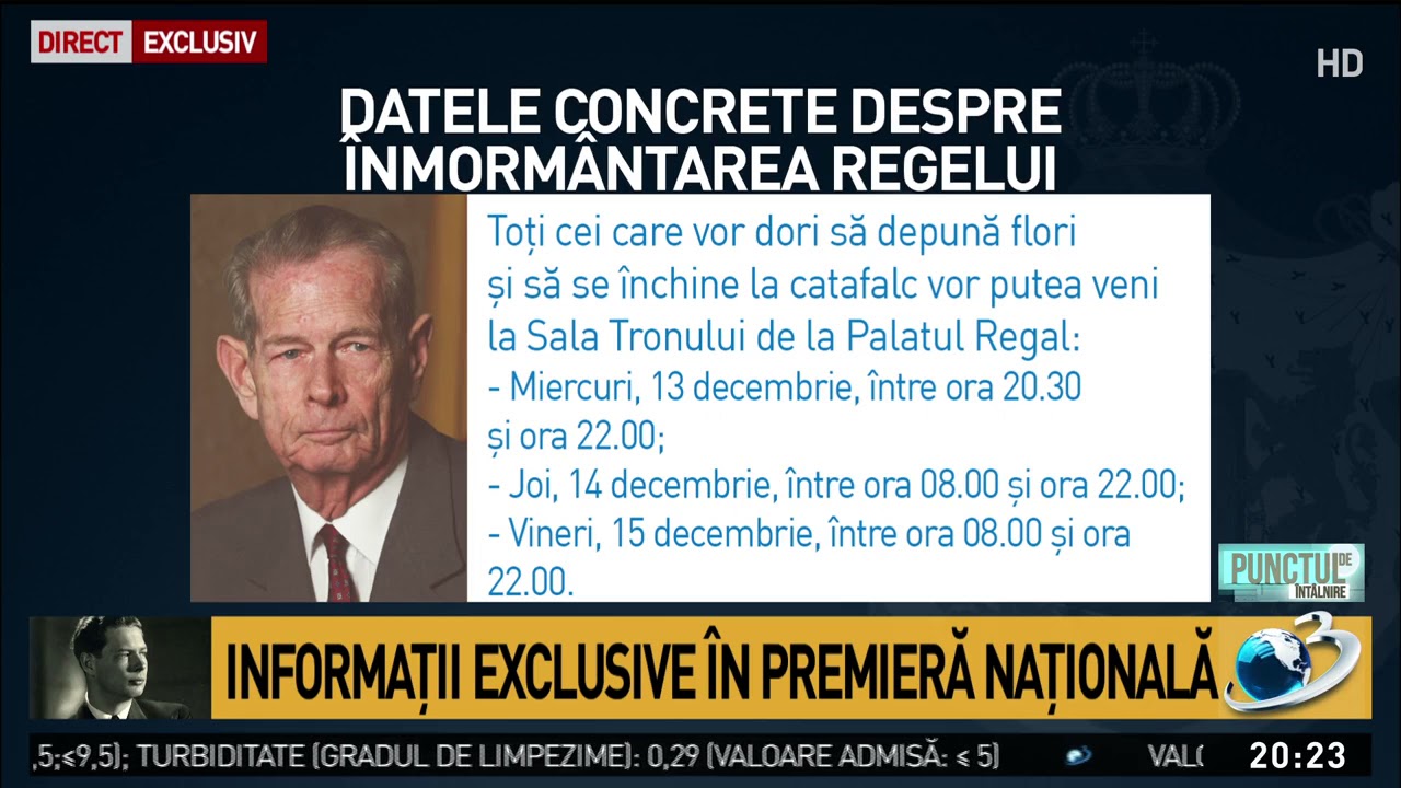 Informații exclusive. Datele concrete despre &icirc;nmorm&acirc;ntarea Regelui Mihai