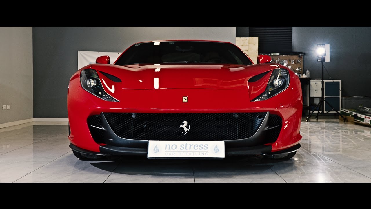 Paint Protecting a Ferrari 812 Superfast | 4K | KryZeeFilms