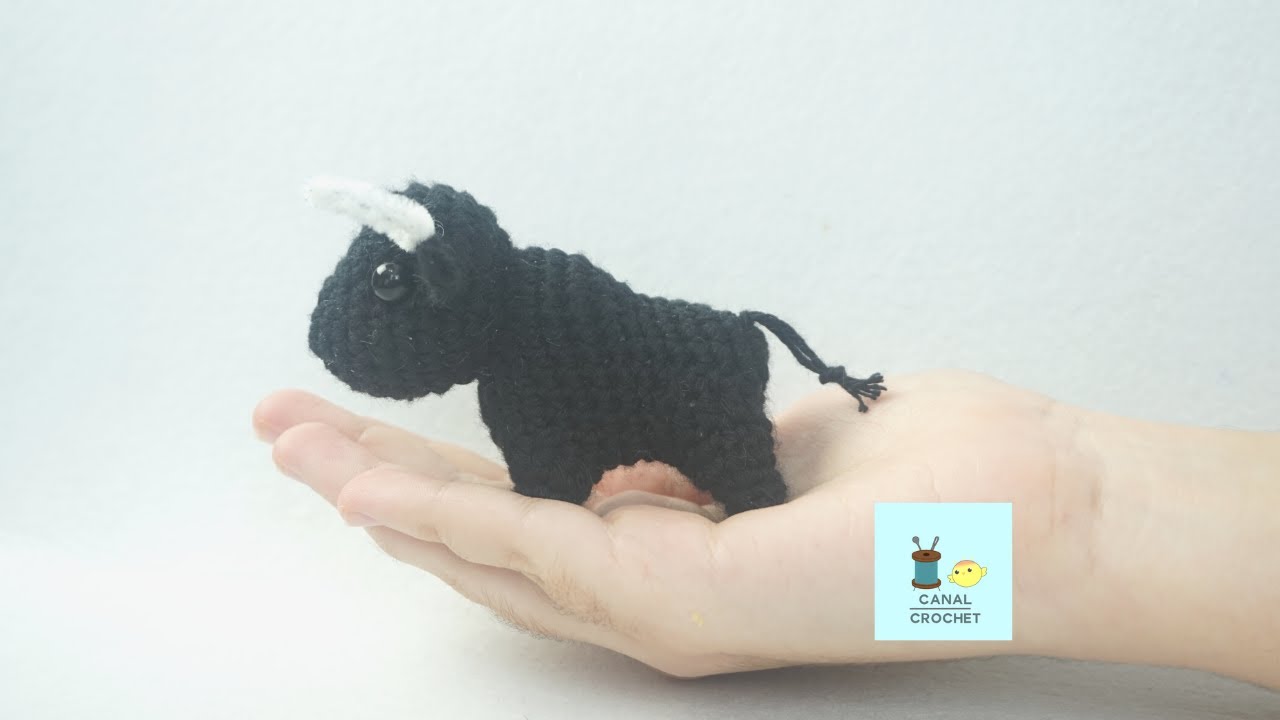 Toro amigurumi tutorial