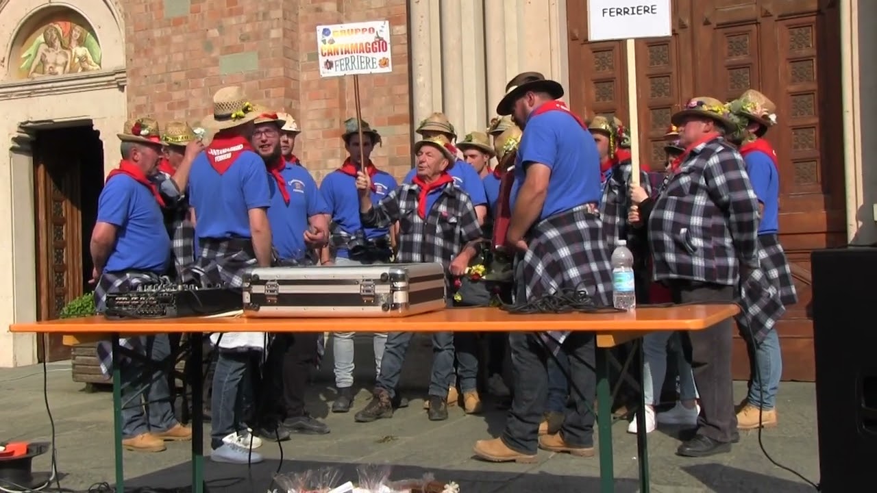 RASSEGNA  INTERREGIONALE  CANTAMAGGIO  Gruppo di  FERRIERE