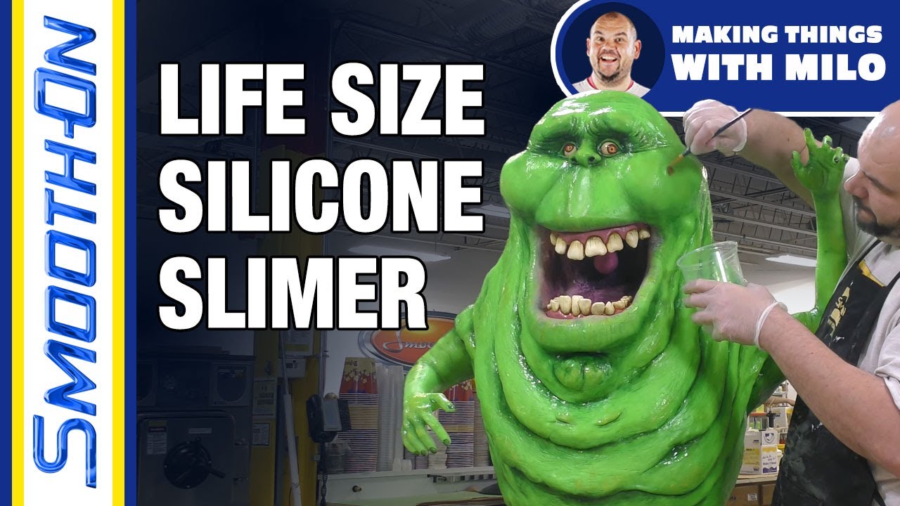 Casting A Life Size Silicone Slimer Prop