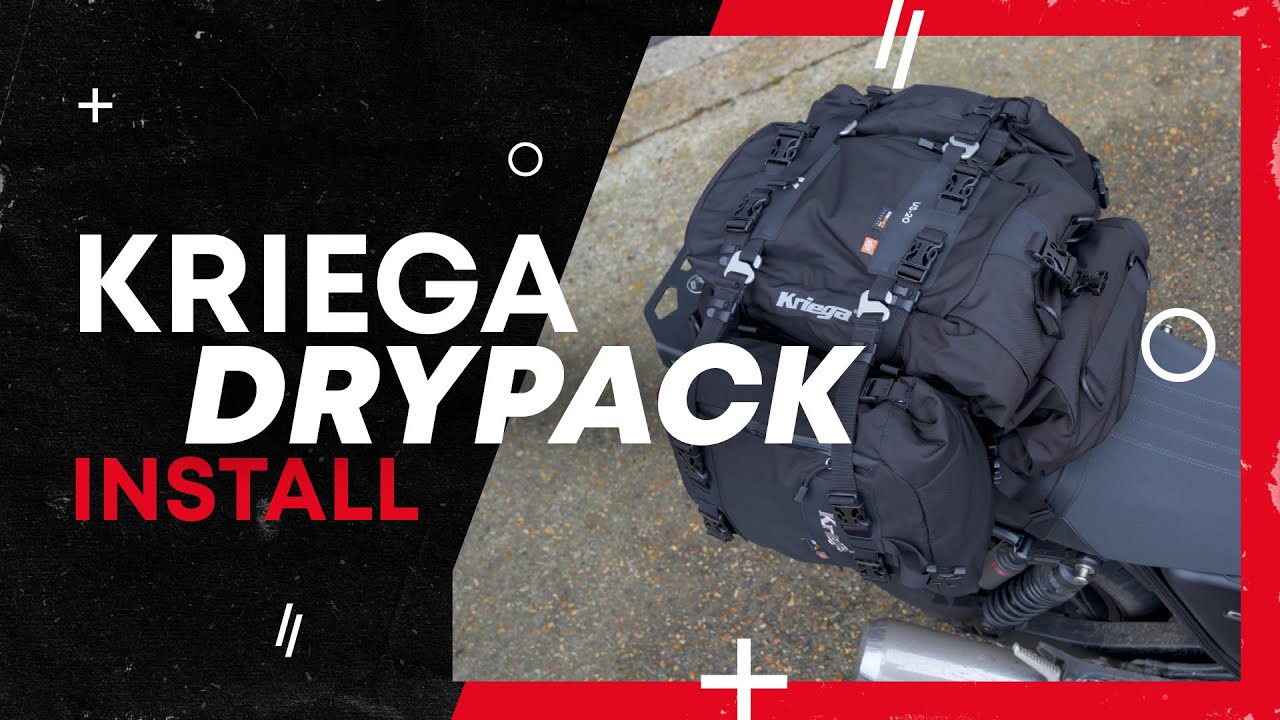 Как установить серию Kriega US Drypack | Учебное пособие
