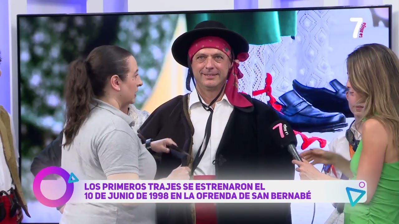 Trajes de Logroñes y Logroñesa del Siglo XIX