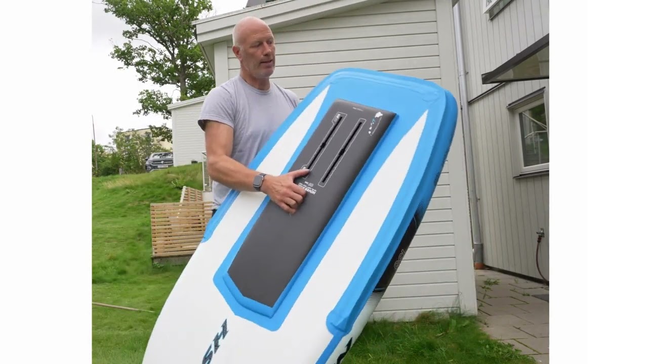 2024 Naish Hover Foil inflatable first looks of the 135L