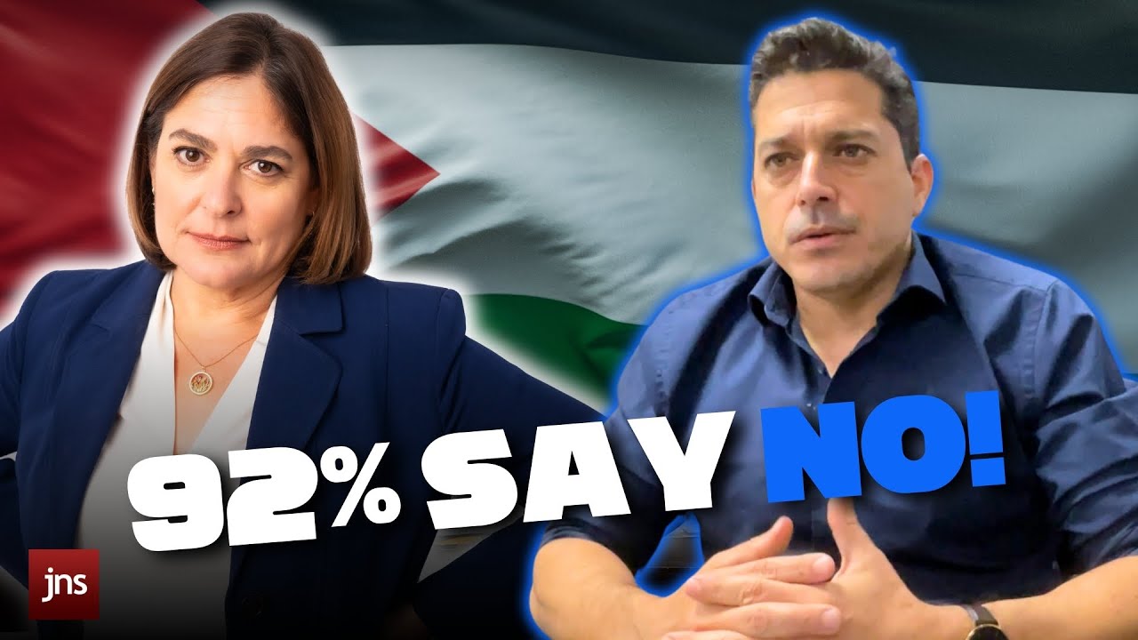 Амихай Чикли: 92% израильских евреев ОТВЕРГАЮТ палестинское государство | Шоу Кэролайн Глик