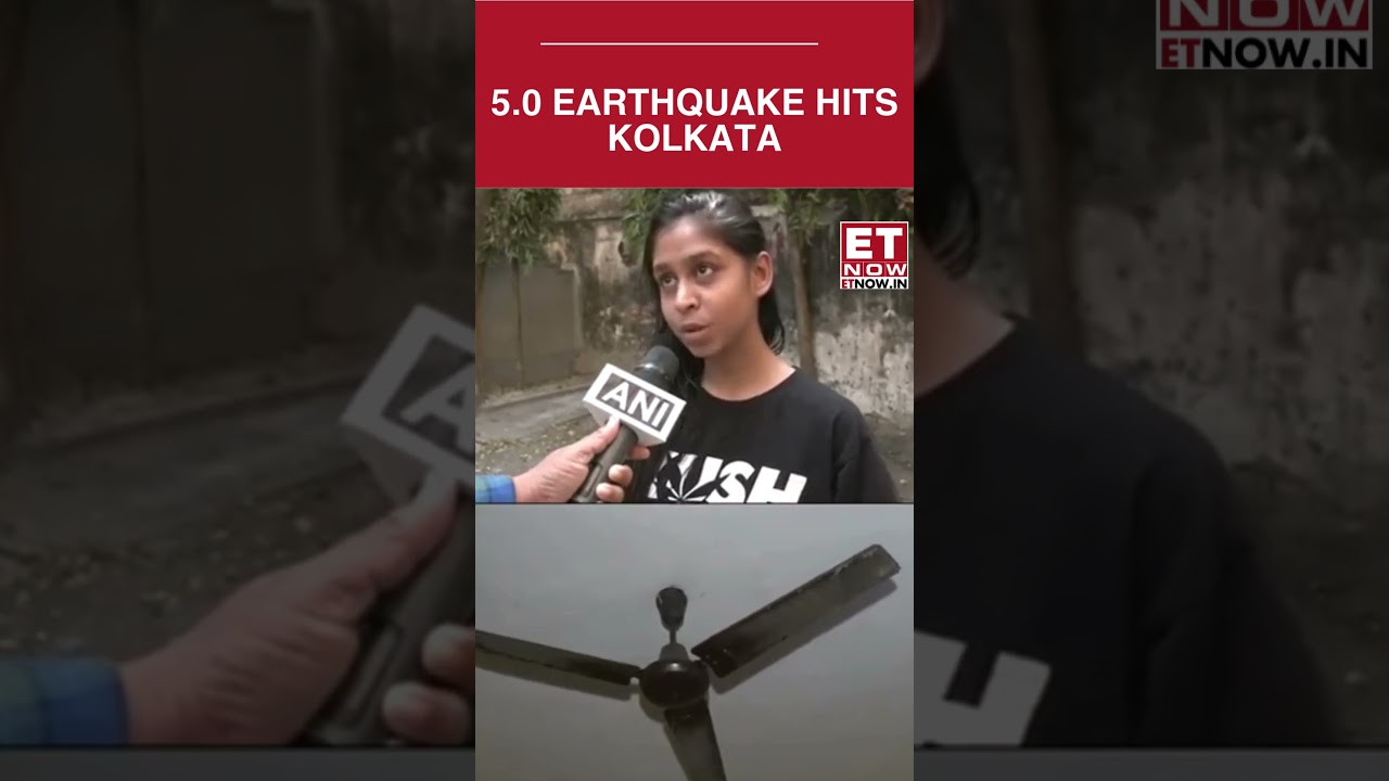 5.0 Magnitude Earthquake Jolts City Of Joy; Panic Spreads As Tremors Felt Across Kolkata  #shorts