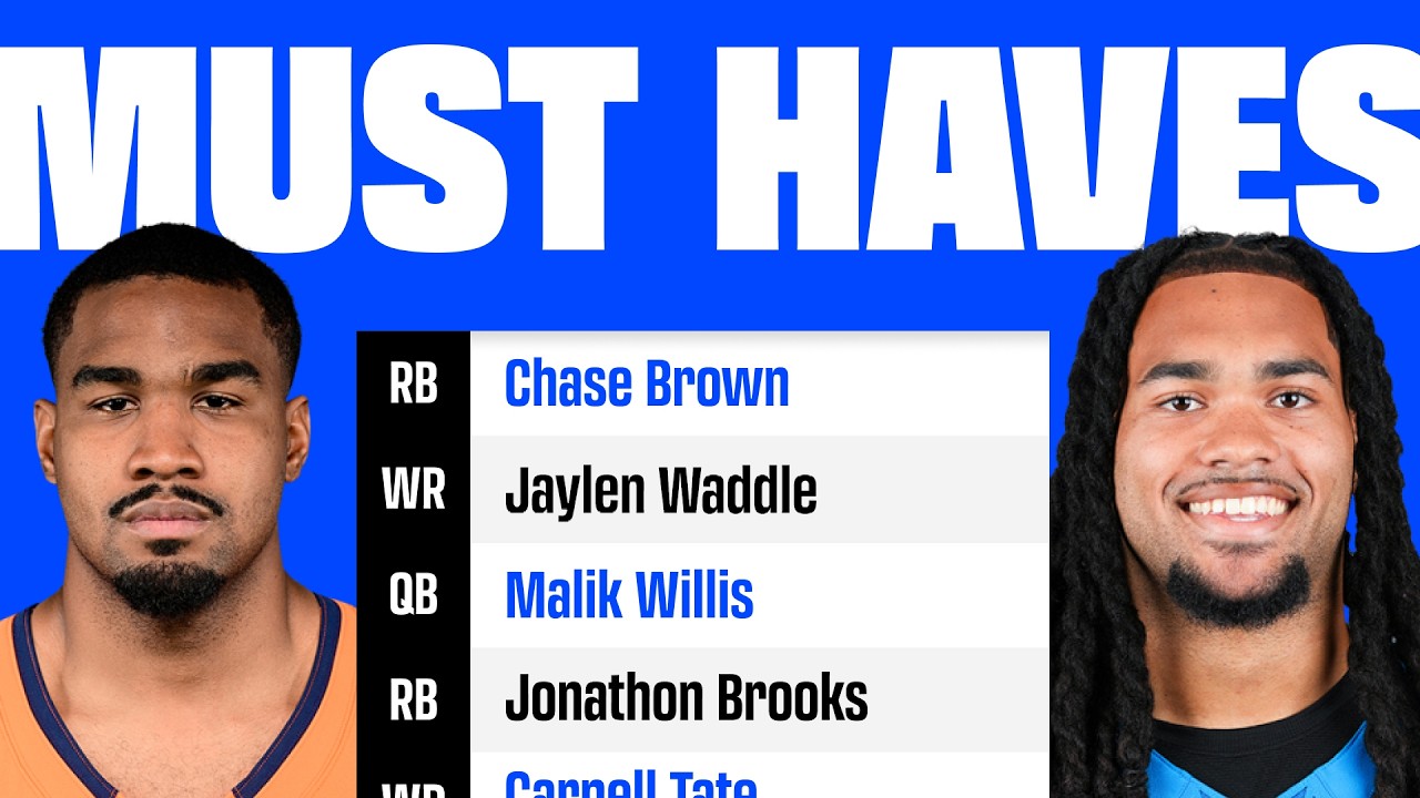 6 MUST-HAVE Fantasy Football Draft Targets | We LOVE These Players in 2026!