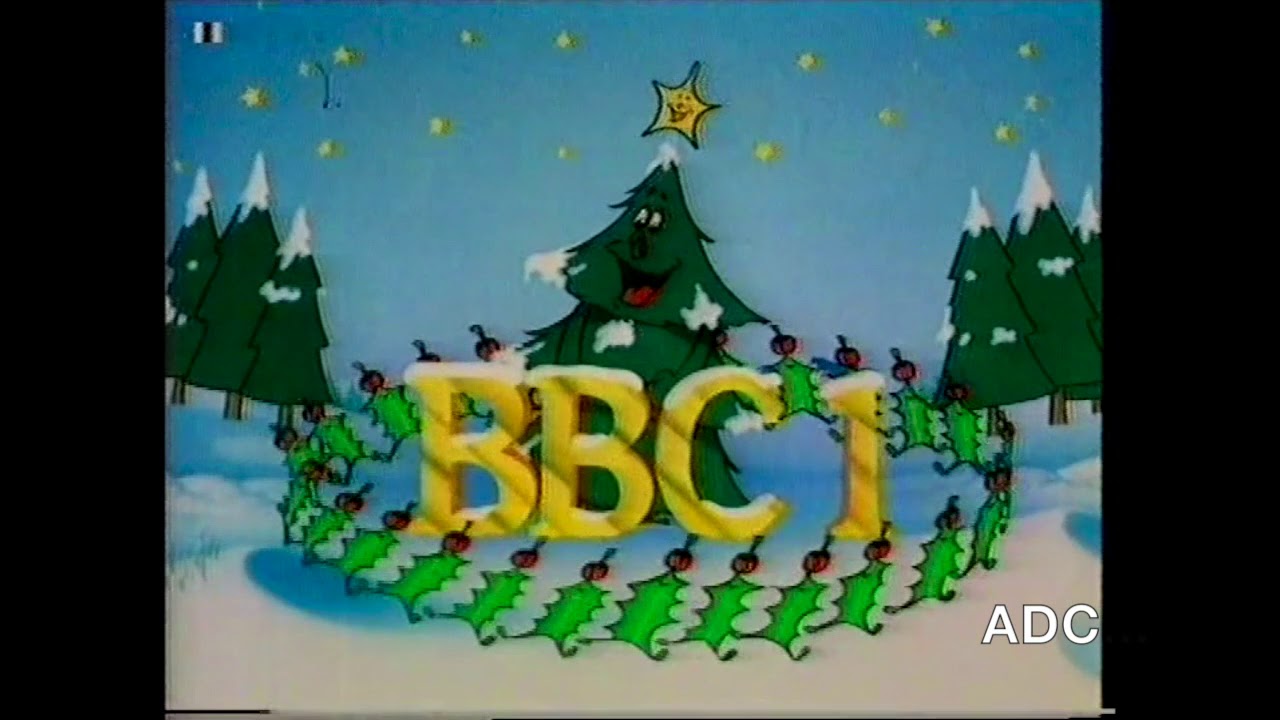 BBC1 trailers, links & closedown 24th December 1986 Announcer Tim Nicholls