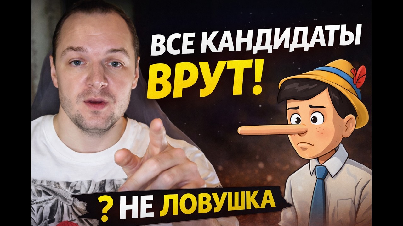 Все кандидаты врут вам на интервью? Почему поиск лжи на интервью - бесполезен