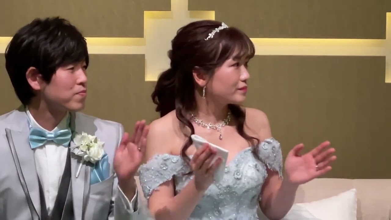 家族になろうよ　新婦の涙腺崩壊！新婦の父と母のサプライズ