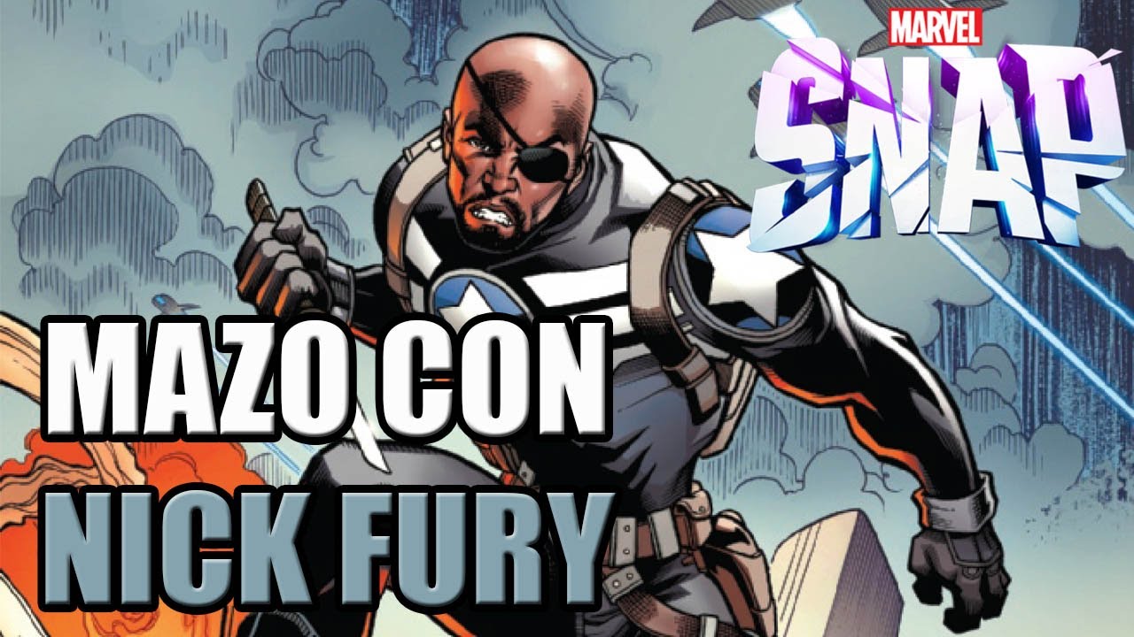 Mazo con NICK FURY (Firmado por Samuel L. Jackson) | MARVEL SNAP