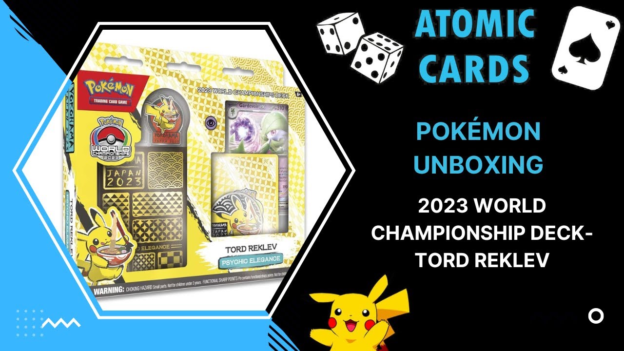 Pokémon Unboxing - 2023 World Championship Deck: Psychic Elegance