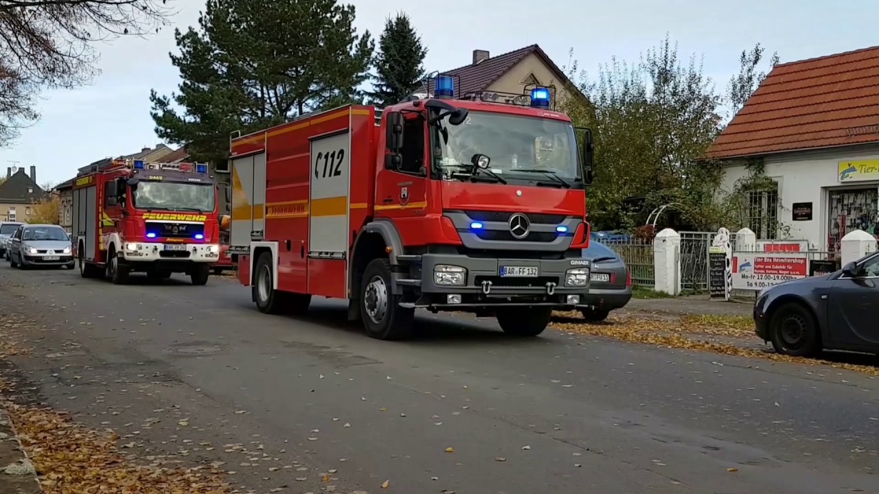 Eine Feuerwehr zieht um : Freiwillige Feuerwehr Bernau OT Schönow