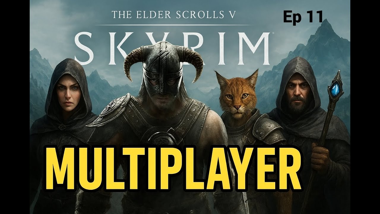 Skyrim MultiPlayer com meus amigos - Ep 11