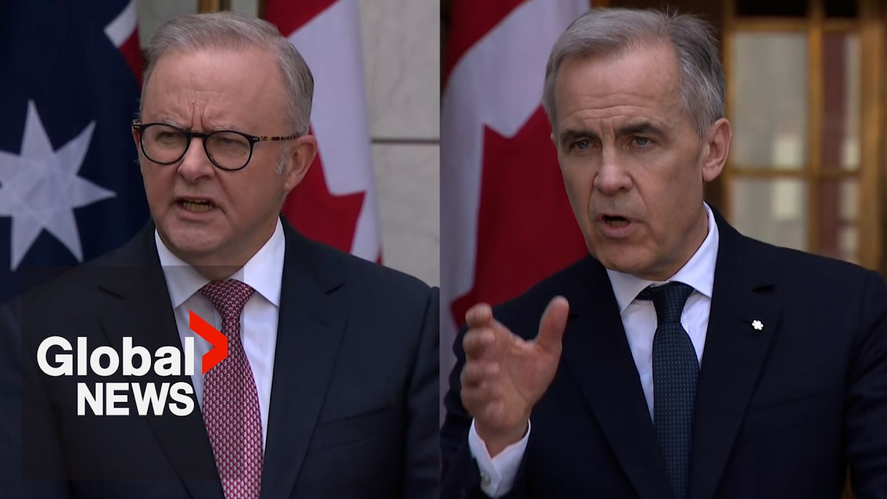 Mark Carney and Australian PM Anthony Albanese take questions | FULL