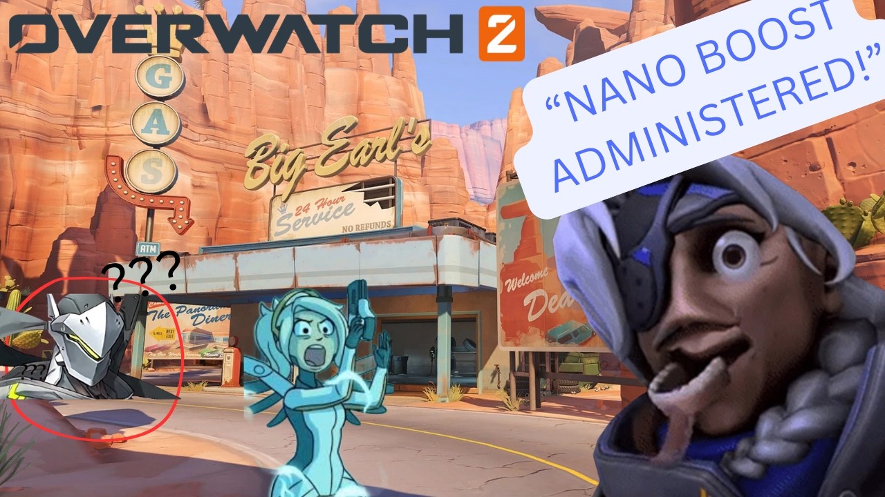 Overwatch 2 but the nano-boost isn't administered...