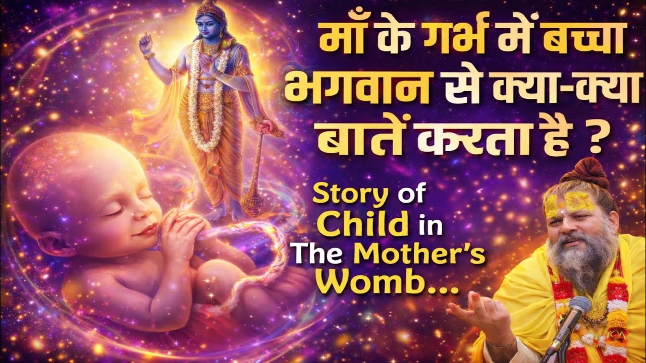 माँ के गर्भ में बच्चा भगवान से क्या-क्या बातें करता है? 😱 | अद्भुत रहस्य