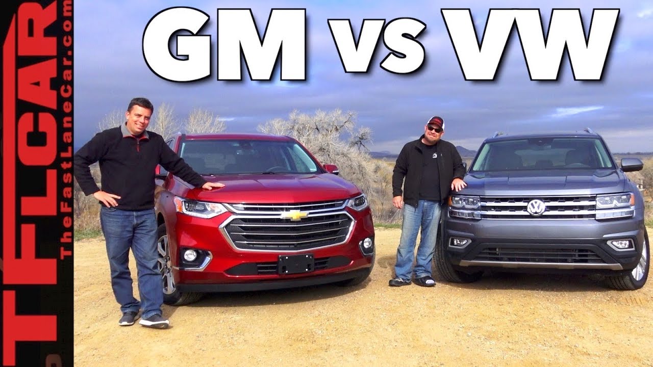 Will Your Family Fit? 2018 Chevy Traverse vs VW Atlas Review