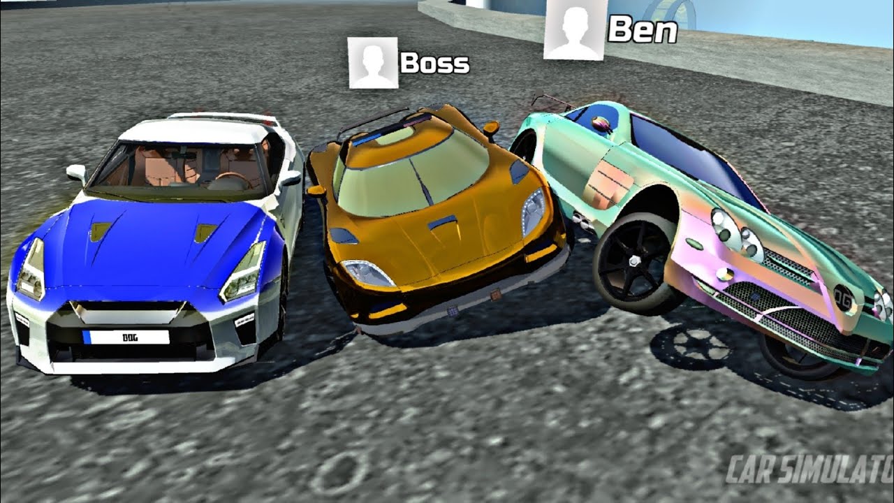 Nissan Vs Koenigsegg Vs Mercedes - Car Simulator 2 - Android Racing Gameplay 