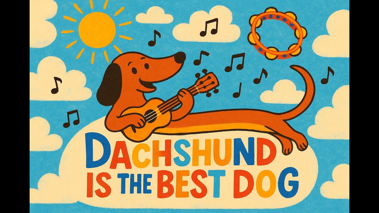 Dachshund Is the Best Dog 🐾🎶 (Music Video)