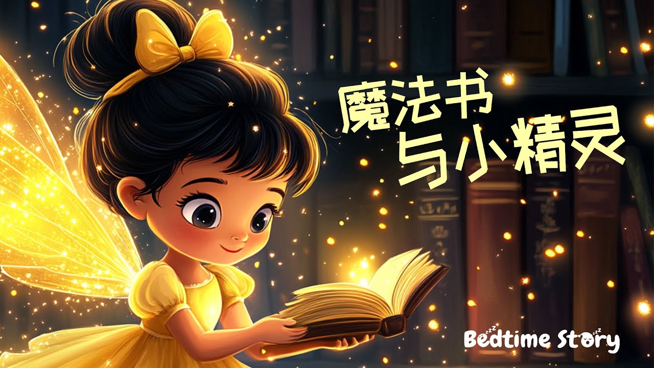 📖 🧚🏻魔法书与小精灵 📖 🧚🏻找到魔法书的女孩| 缓解焦虑和助眠的睡前故事