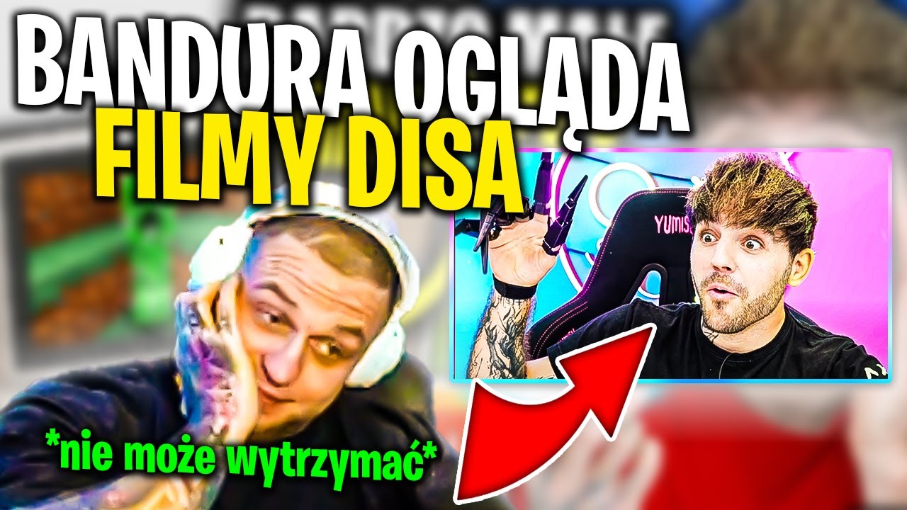 BANDURA OGLĄDA FILMY DISA *NIE MOGŁ WYTRZYMAĆ*