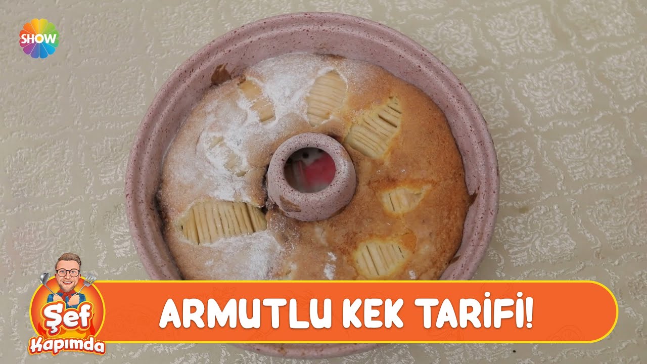Çay saatlerini mükemmel kılacak şahane Armutlu Kek tarifi! | Şef Kapımda 54. Bölüm