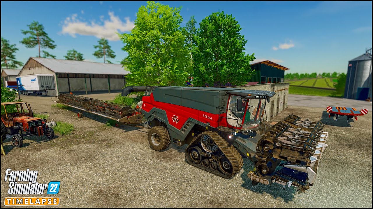 Buying Nine NEW Fields. Harvesting Sunflowers & Oat. Baling Straw | #Zielonka Ep.63 | #FS22