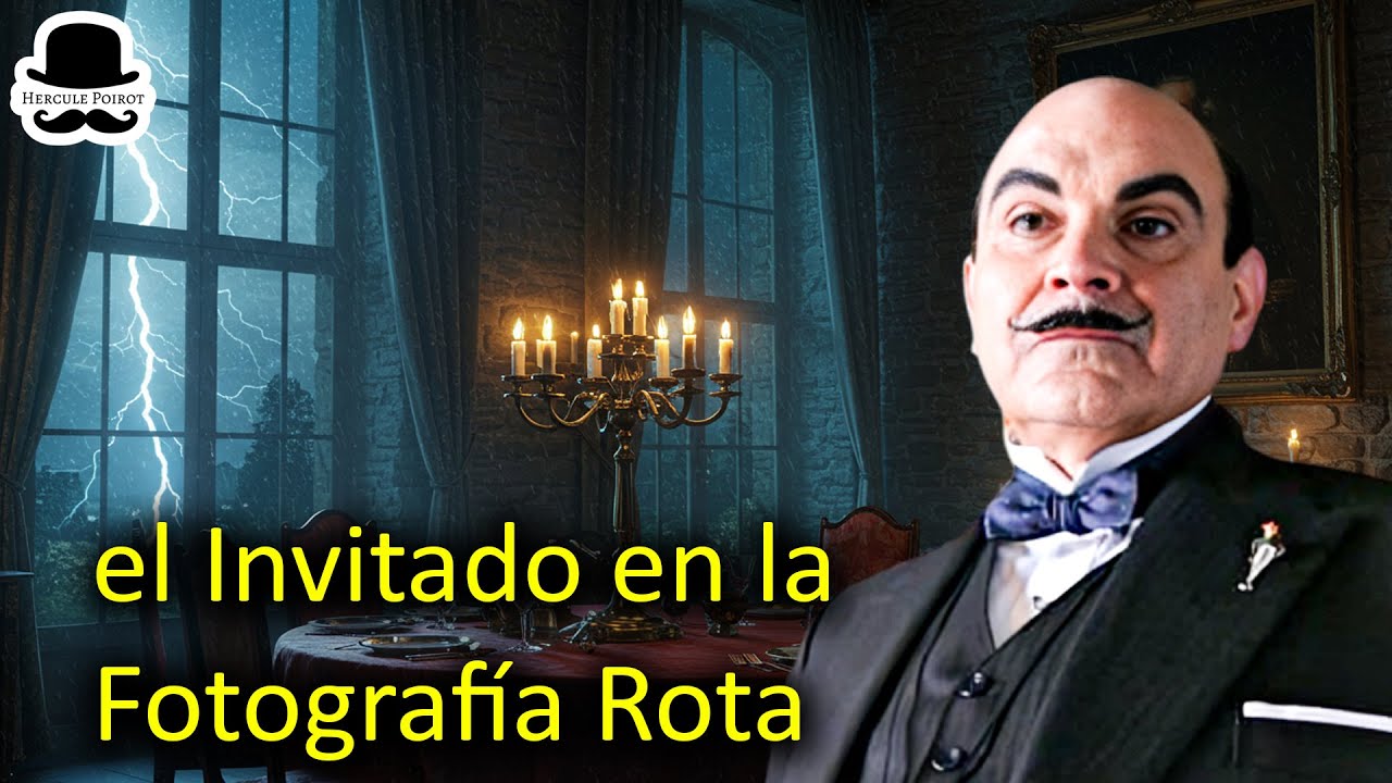 Hércules Poirot y el Invitado en la Fotografía Rota