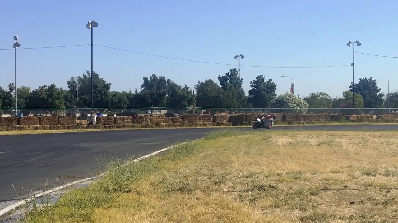 Testing the Kayo MR125 R at Stockton CA.