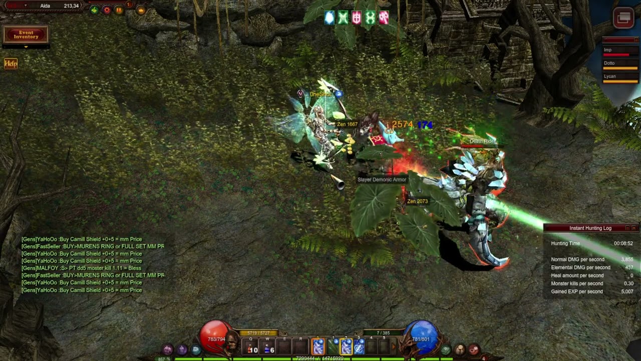 Webzen Mu Online Nidavellir Aida exp, Some one play Agility Elf in 2023?)