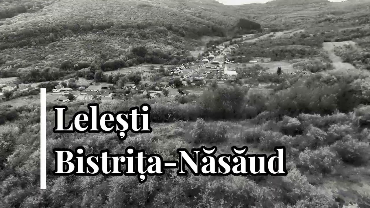 Lelești, Bistrița-Năsăud (Ciceu-Mihăiești) &ndash; Filmare cu drona 4K | Romania aerial view