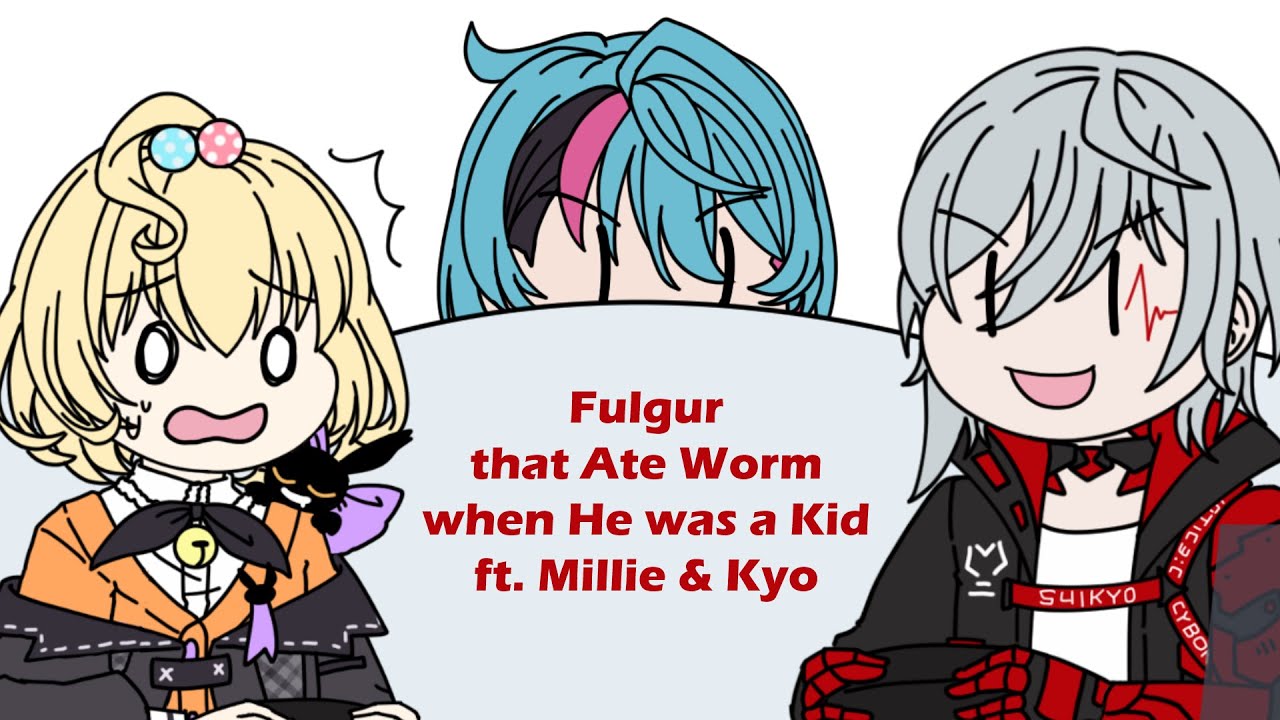 Fulgur That ate a worm when he was a kid | Fulgur Ovid - Millie Parfait | NIJISANJI EN Animatic
